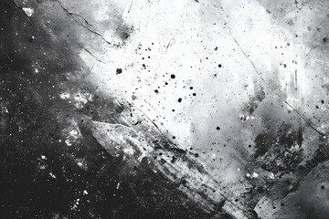Abstract black and white grunge distressed texture background,texture overlay effects of bad photocopySmudged Scanner,black and white grainy background with dust and scratch