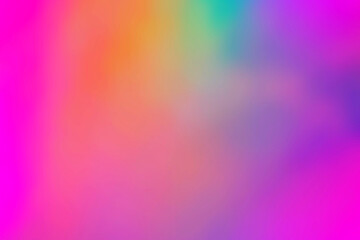 Smooth Iridescent Neon Color Transition Background