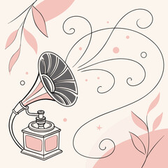 Abstract Perfume Splash Vector Background with Pastel Colors and Swirling Lines, Perfect for Cosmetic Advertisement Banners, Social Media Campaigns, and Website Headers.