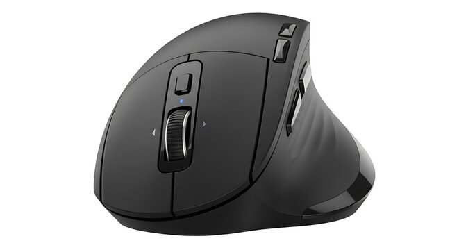 Ergonomic vertical computer mouse for wrist comfort and productivity