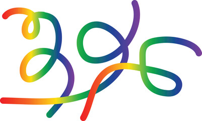 abstract colorful background with circles