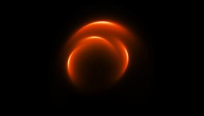 sun and fire glowing light