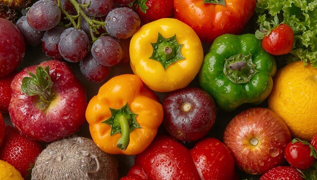 Vivid Still Life. A Composition of Abstract Organic Forms and Textural Contrasts.