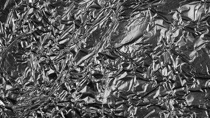 Metallic texture &mdash; shiny silver surface