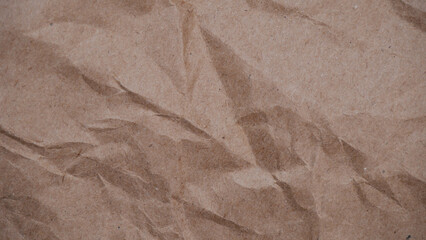 Brown paper texture — vintage wrinkled background surface