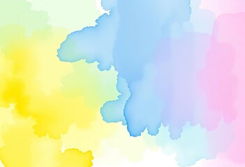 Obraz premium Abstract watercolor vector illustrations, minimalist pastel Scandinavian style Brush strokes & lines, calm, simple