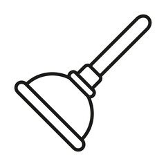 plunger icon vector design template