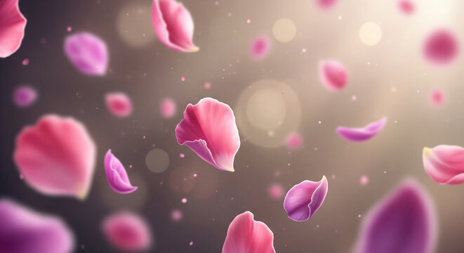 pink flowers background