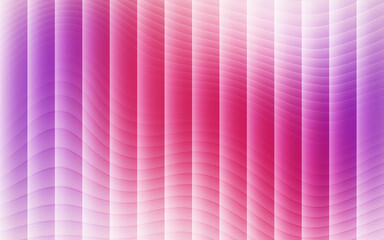 Abstract pink and purple gradient vertical stripes with subtle waves background