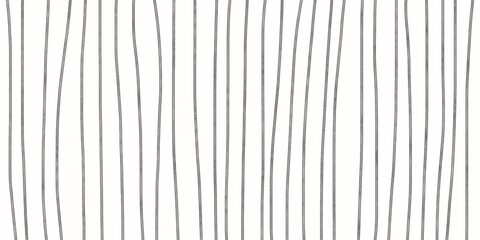 Watercolour thin lines wallpaper. Black vertical line illustration.