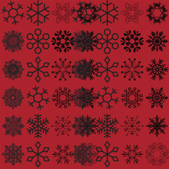Snowflake Designs Winter Snowflake Patterns Frozen Snowflake Clipart Snowflake Icon Set Crystal Snowflake Illustrations Minimalist Snowflake Art Christmas Snowflake Graphics