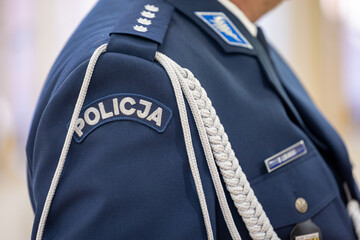 Mundur służbowy polskiego policjanta © FotoDax