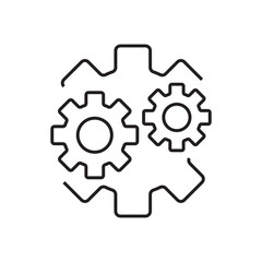 configuration. settings. configuration icons. repair. black and white icons. on a white background. vector. settings. fix the problem. find a solution. repair wizard.