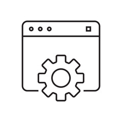 configuration. settings. configuration icons. repair. black and white icons. on a white background. vector. settings. fix the problem. find a solution. repair wizard.