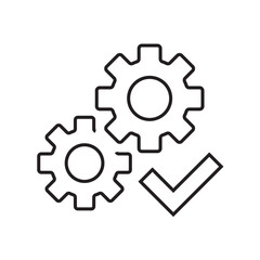 configuration. settings. configuration icons. repair. black and white icons. on a white background. vector. settings. fix the problem. find a solution. repair wizard.