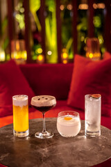 Craft Cocktail Mixology in Moody Dramatic Lighting
