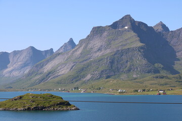 lake in the mountains