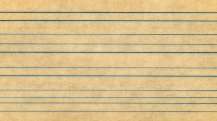 Obraz premium Vintage Brown Paper with Blue Lines Ideal for Writing Notes, Creating Lists, or Crafting Unique Backgrounds for Various Projects and Presentations