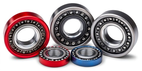 Ball bearings for engineering and industrial applications