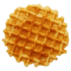 Waffle, cookie isolated, full depth of field