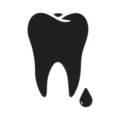 tooth icon vector illustration