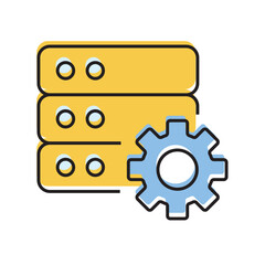 configuration. settings. configuration icons. repair. black and white icons. on a white background. vector. settings. fix the problem. find a solution. repair wizard.	