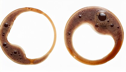 Coffee Stains Isolated On A Transparent Background Royalty High Quality Free Stock Png Image Of Coffee And Tea Stains Left By Cup Bottoms Round Coffee Stain Isolated Cafe Stain Fleck Drink Beverage