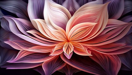 Burst Floral Vector Abstract Icon Petal Collection Bloom Cluster Bud Petals