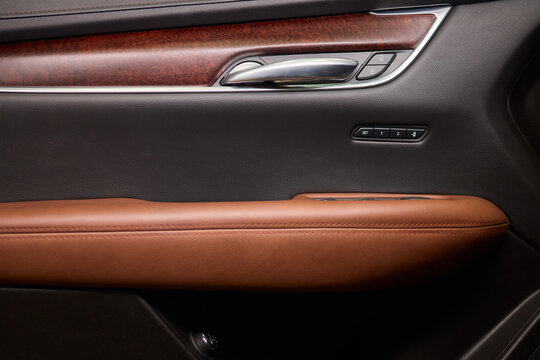 Explore the intricate functions of premium luxury car seat control buttons in detail