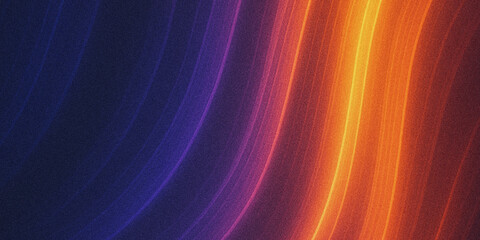 A Vibrant Abstract Background Featuring Swirling Bands of Deep Blue Purple and Fiery Orange Light Particles