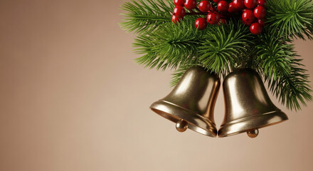 christmas bell on the tree
