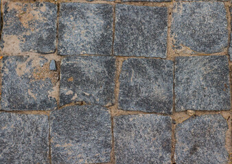 Tile tile isolated on white background. Paving slab texture