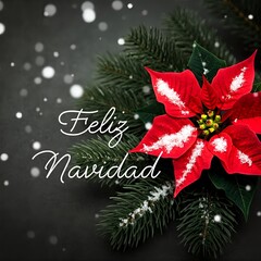 Feliz Navidad.Weihnachten auf Spanisch