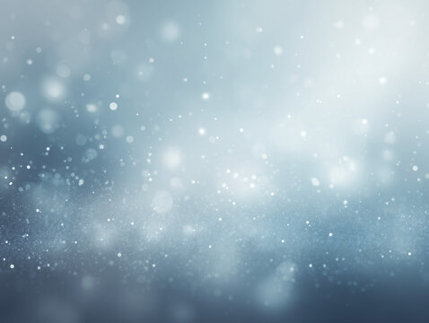 Cool winter gradient backdrop
