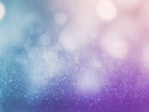 Cool winter gradient backdrop