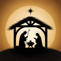 Nativity Silhouette