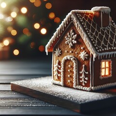 Lebkuchenhaus Festlich