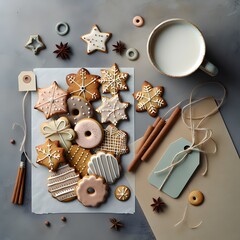 Weihnachtliche Kekse