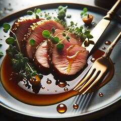 Saftiges Fleischgericht