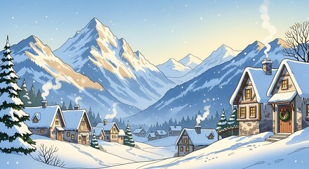 Christmas Wallpaper HD. Festive Holiday Background. Merry Christmas and New Year Wishes