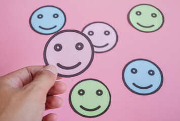 hand drawn illustration of a funny face