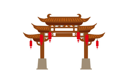 Abstract geometric shapes with cmyk color palette