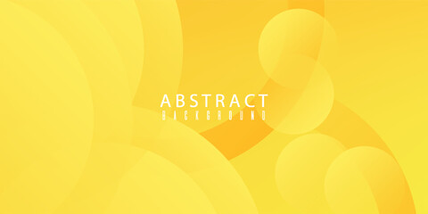 Fluid yellow gradient shapes composition. for presentation design. Vermilion base for website, print, base for banners, wallpapers, business cards. Simple design, website, cover, flayer
