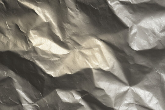 Close-up metallic foil backdrop