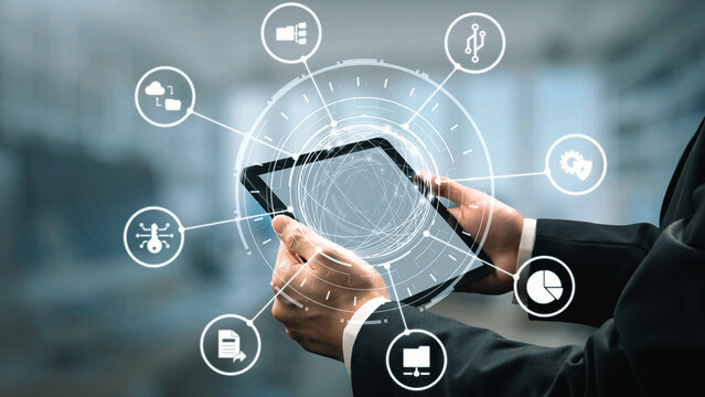 Concept of managing online folders with digital file organization, cloud storage, and secure sharing. Online folders improve workflow, online folders ensure access control. Gist