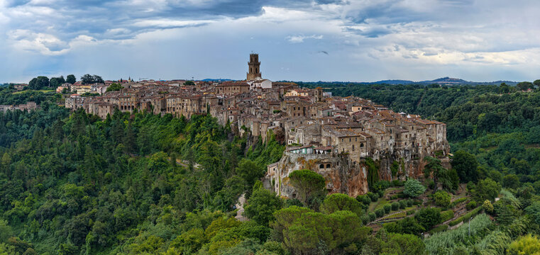 Pitigliano Skyline - Pitigliano, Italy