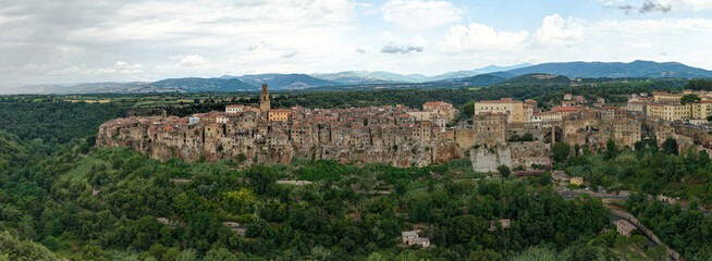 Pitigliano Skyline - Pitigliano, Italy