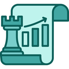 Competitive Strategy solid icon