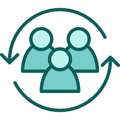 Customer Engagement solid icon