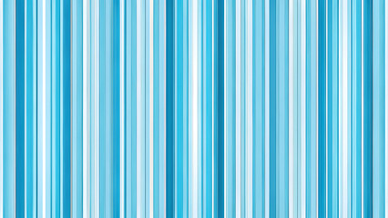 Blue striped background pattern seamless vertical lines in various shades abstract vector design for wallpaper or fabric